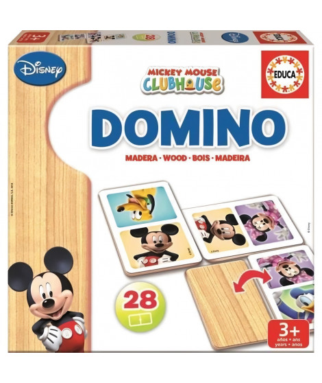 EDUCA - Domino bois Mickey