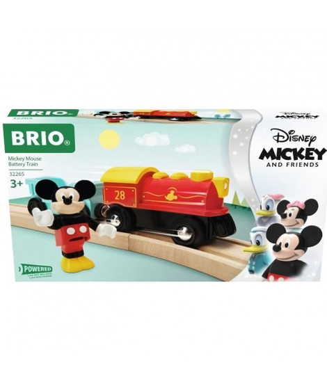 Train a pile Mickey Mouse - BRIO - Ravensburger - Des 3 ans - 32265