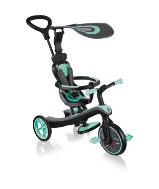 GLOBBER - Tricycle 4 en 1 - Vert pastel