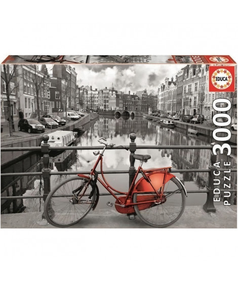 EDUCA Puzzle 3000 Pieces - Amsterdam