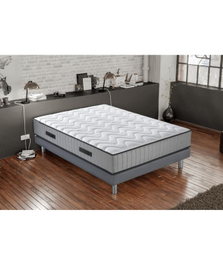 Matelas 160 x 200 cm HOTEL ROYAL - Ressorts - Ferme - 27 cm