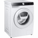 Lave-linge hublot SAMSUNG AddWash Ecobubble WW80T554DTE/S3 - 8 kg - Induction - Classe B - 1400 trs/min - Connecté - Blanc