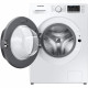 Lave-linge hublot SAMSUNG Ecobubble WW70TA046TT - 7 kg - Induction - 1400 trs/min - Programme Vapeur - Blanc