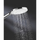 GROHE Pommeau de douche Vitalio SmartActive 150, 3 jets, diametre 150mm, technologie anti-brulûre, économie d'eau, chromé, 26…