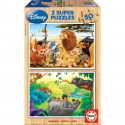 Puzzles 50 pieces en Bois DISNEY - EDUCA