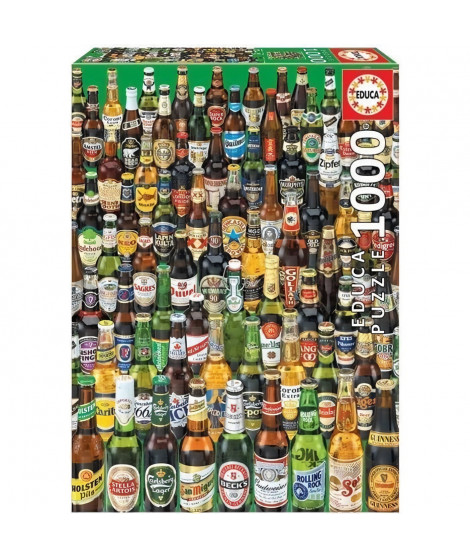 EDUCA Puzzle 1000 Pieces - Bieres