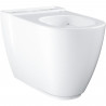 Cuvette WC a poser - GROHE - Essence - Sortie horizontale - Hauteur 41cm - Blanc alpin