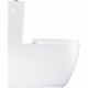 Cuvette WC a poser - GROHE - Essence - Sortie horizontale - Hauteur 41cm - Blanc alpin