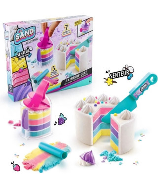 CANAL TOYS - So Sand - Rainbow cake ASMR - Sable magique senteurs - SDD 033