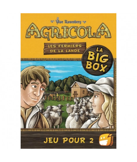 Agricola Big Box : 2 joueurs  - Asmodee - Jeu de société