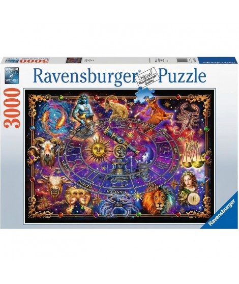 Puzzle 3000 pieces Ravensburger - Signes du zodiaque - Pour adultes des 14 ans