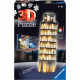 Puzzle 3D Tour de Pise illuminée - Ravensburger - 216 pieces - sans colle - avec LEDS couleur - Des 8 ans