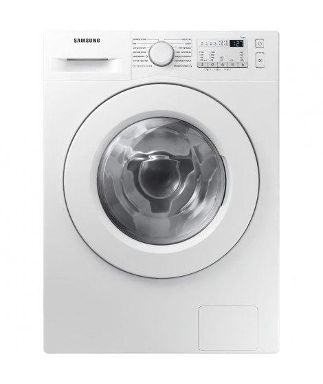 Lave-linge séchant SAMSUNG Ecobubble WD80T4046EW/EF - 8 / 5 kg - Induction - 1400 trs/min - Programme Vapeur - Blanc