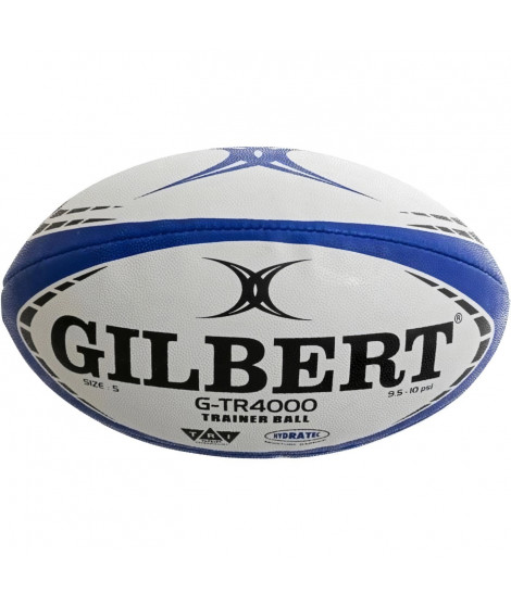 GILBERT Ballon de rugby taille 5 trainer, bleu marine