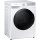 Lave-linge hublot SAMSUNG QuickDrive Ecobubble WW80T734DBH - 8 kg - Induction - 1400 trs/min - Connecté - Blanc