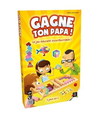 Jeu de société évolutif Gagne ton papa de GIGAMIC pour enfants a partir de 3 ans