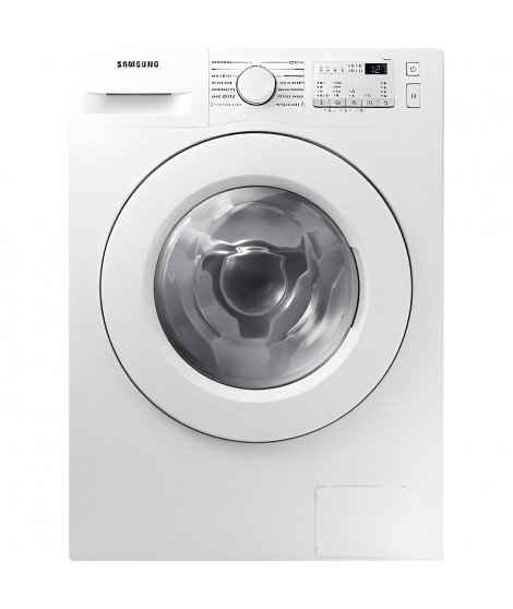 Lave-linge séchant SAMSUNG Ecobubble WD70T4046EW/EF - 7 / 4 kg - Induction - 1400 trs/min - Programme Vapeur - Blanc