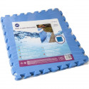 GRE - Lot de 9 Dalles de protection de sol en mousse bleu 50 x 50 cm ép 4 mm (tapis de sol pour piscine hors sol ou spa gonfl…