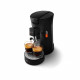 Machine a café dosette SENSEO SELECT Philips CSA240/61, Intensity Plus, Booster d'arômes, Crema plus, 1 a 2 tasses, Noir Carbone