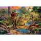 EDUCA Puzzle 1000 pieces - Terre De Dinosaures