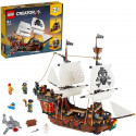 LEGO Creator 3-en-1 31109 Le Bateau Pirate, Jouet, Figurine Animaux Marins, Jouet Requin, Figurine Squelette, Enfants 9 Ans