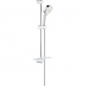 GROHE Ensemble de douche 3 jets Tempesta Cosmopolitan 27576002 - Barre de douche 60 cm - Limiteur de débit - Anti-calcaire - …