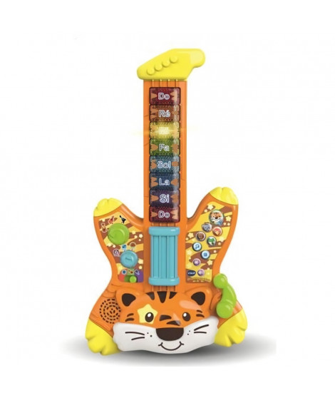 VTECH BABY - Jungle Rock - Guitare Electrique Tigre - Jouet Musical Enfant