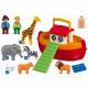 PLAYMOBIL - 6765 - PLAYMOBIL 1.2.3 - Arche de Noé transportable