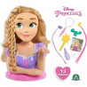 Tete a Coiffer Deluxe Raiponce Disney Princesses - Accessoires Inclus - Pour Enfant de 3 Ans et Plus - Violet