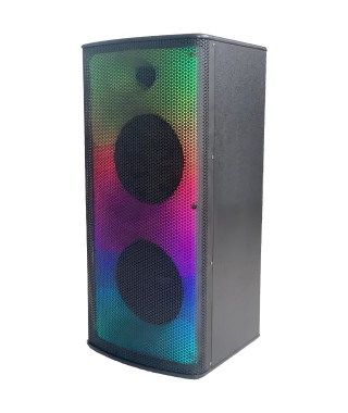 INOVALLEY MS05XXL - Enceinte lumineuse karaoké Bluetooth 800W - 7 modes lumineux LED - Radio FM,USB, Entrée micro - Ecran LED