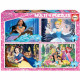 DISNEY PRINCESSES Puzzles Multi 4 En 1 Disney Princesses