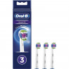 Oral-B 3D White - Lot de 3 tetes de rechange pour brosse a dents électrique avec technologie CleanMaximiser