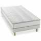 Ensemble matelas + sommier UNELMA 90 x 190 - 5 zones et mémoire de forme - 16 cm - DEKO DREAM