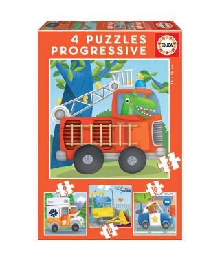 EDUCA - Puzzle Progressif Patrouille