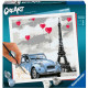 CreArt - carré - Paris - Ravensburger - Coffret complet - Peinture au numéro Adulte - Des 12 ans