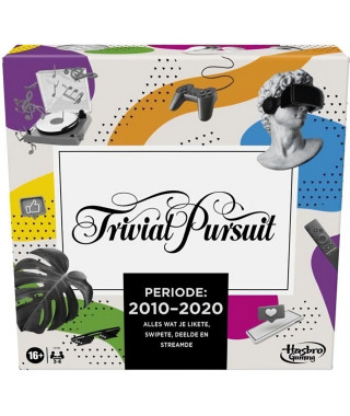 TRIVIAL PURSUIT - Décennie : 2010 -2020 - Jeu de plateau pour adultes et ados - VERSION FRANCAISE - des 16 ans