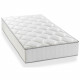 DEKO DREAM Hyvyys Ensemble matelas ressorts + sommier tapissier 90 x 190 - Epaisseur 23 cm - Confort équilibré - Galon gris