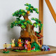 LEGO 21326 Ideas Ensemble LEGO Disney pour adultes Winnie l'Ourson, Maison a exposer, Figurine LEGO Bourriquet, Figurine Porc…