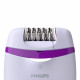 PHILIPS BRE275/00 - Epilateur électrique Satinelle Essential Compact - Sur secteur - 4 accessoires