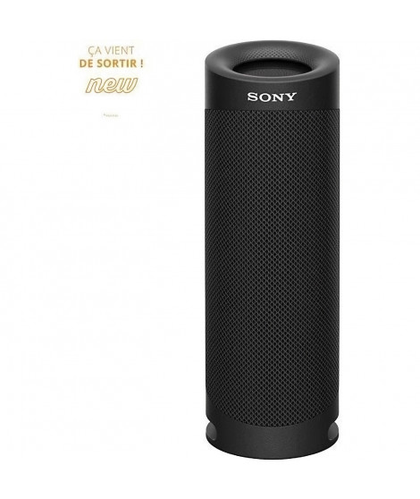 SONY SRS-XB23 Enceinte Bluetooth - Autonomie 12h - Splash proof - Noir