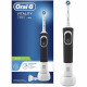 Oral-B Vitality 100 Brosse a Dents Électrique Rechargeable, 1 Manche, 1 Brossette CrossAction, Noir, Minuteur, Action Nettoya…