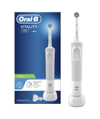 Oral-B Vitality 100 Brosse a Dents Électrique Blanche