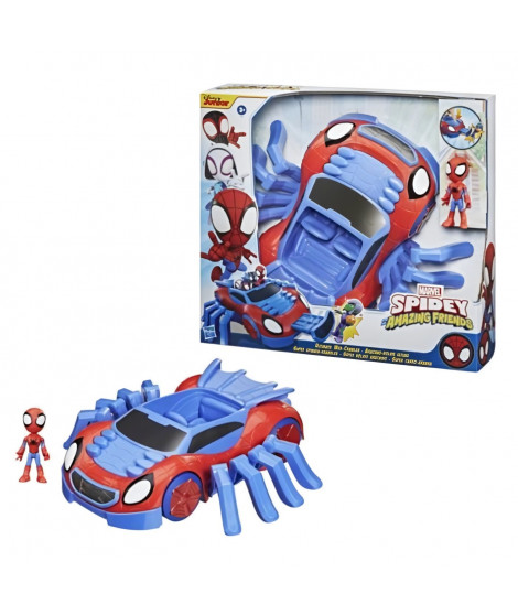 Véhicule Arachno-bolide ultime - HASBRO - Spidey et ses amis - Pour enfants des 3 ans