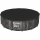 Kit Piscine hors sol tubulaire BESTWAY Steel Pro Max - 427 x 107 cm - Ronde (Livrée avec pompe de filtration, échelle)