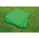 Tapis de sol pour piscine hors sol Bestway - Lot de 9 dalles de protection en mousse vert 78 x 78 cm ép 4 mm