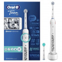 Oral-B Teen Brosse a Dents Électrique Rechargeable, 1 Manche, 1 Brossette, Technologie 3D, Élimine jusqu'a 100 % plaque dentaire