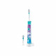 Brosse a dents électrique connectée PHILIPS SONICARE HX6322/04 pour enfant  (2 modes 3+ et 7+ - Bleu turquoise)  2 tetes de b…