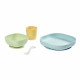 Béaba Repas Coffret Silicone Jaune 4 pieces