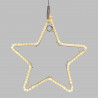 Décoration lumineuse - LOTTI - Étoile LED SMD Strip 96 - Blanc chaud