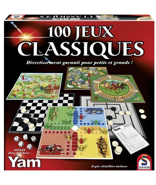 SCHMIDT AND SPIELE - Coffret 100 jeux de société classiques